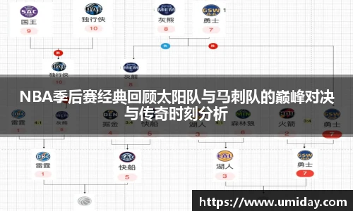 BwinNBA季后赛经典回顾太阳队与马刺队的巅峰对决与传奇时刻分析